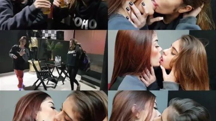 TABOO KISSES - VOL # 251 - Girls from 8 series collegiate! - LARISSA ROCHE vs SABRINA - NEW MF JUL 2019 - CLIP 1 - never published