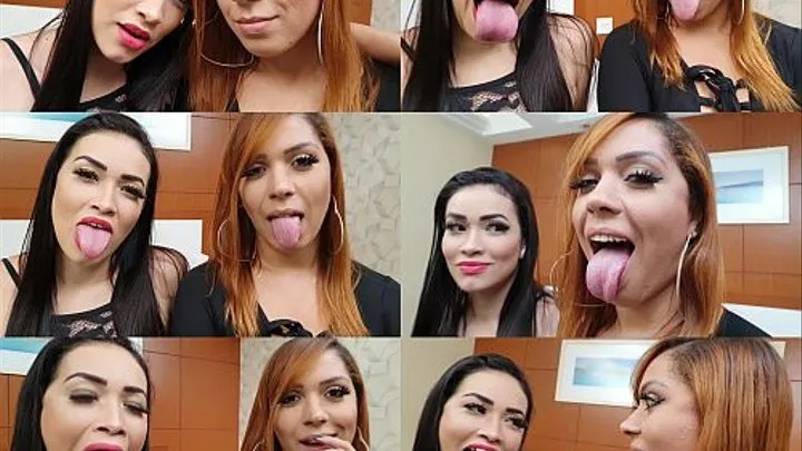 TABOO KISSES GOT TALENT -SUPER TONGUE FIVE ( Singing Girls! ) - VOL # 302 - KYARA NISSEI vs ALANA RED - NEW MF APRIL 2020 - CLIP 1 - - ExcluisIve for MF video original