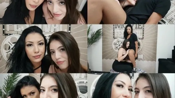 TABOO KISSES MAGICAL ENCOUNTER - VOL # 222 - TOP GIRL LORENA vs new girl MARINA SANCHES - NEW MF DEZ 2018 - CLIP 1 - never published