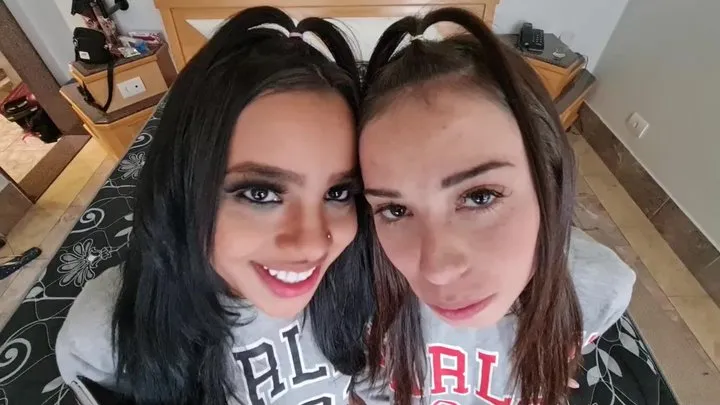 TABOO KISSES - COLLEGE GIRLS - VOL # 413 - TOP GIRLS VICKY AND BRUNA LÍVIA - NEW MF AUG 2021 - CLIP 01 - never published - Exclusive Girls