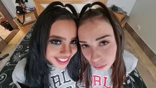 TABOO KISSES - COLLEGE GIRLS - VOL # 413 - TOP GIRLS VICKY AND BRUNA LÍVIA - NEW MF AUG 2021 - CLIP 01 - never published - Exclusive Girls