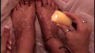 HOT WAX ON SEXY FEET