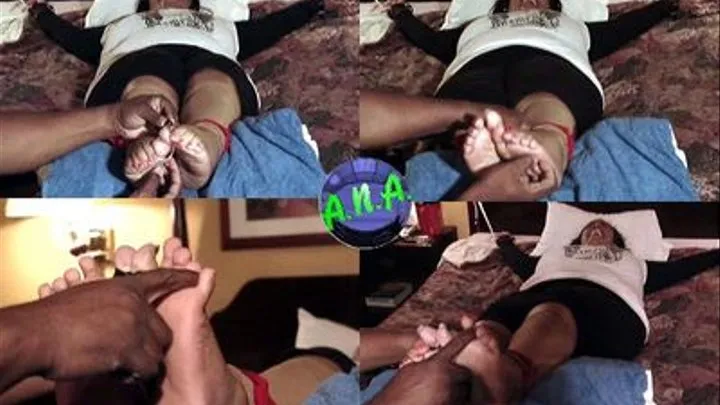 Hotel Nylon Foot Tickling 3