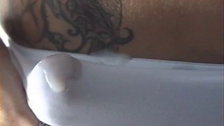 (low speed)Sexy White Panty On Big Cock ALL PART