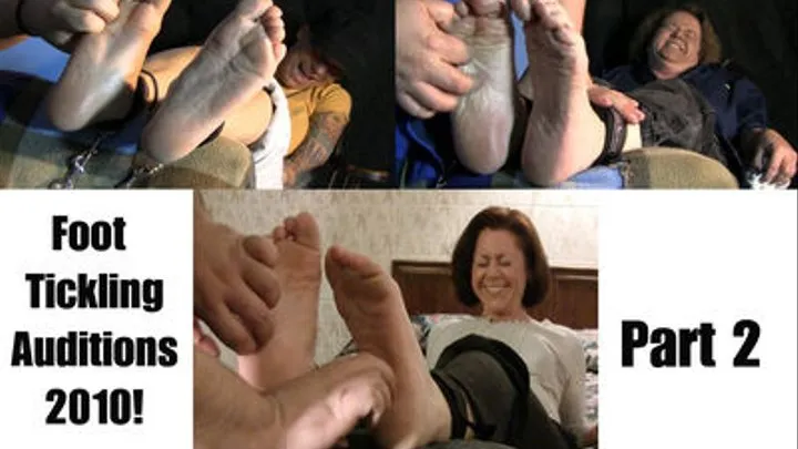 Foot Tickling Auditions 2010! Part 2