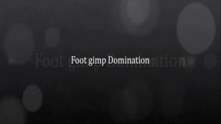 Sweaty Foot gimp Domination