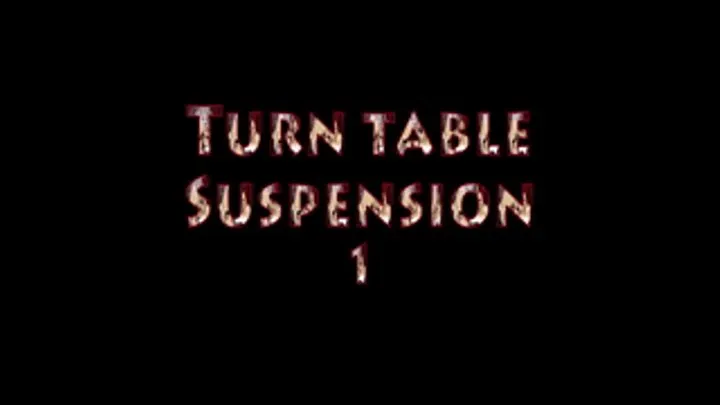 Asian Subgirl Sherry in Turn Table Suspension Full Movie