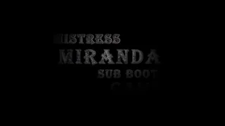 Mistress Miranda Boot Camp Evening Drill
