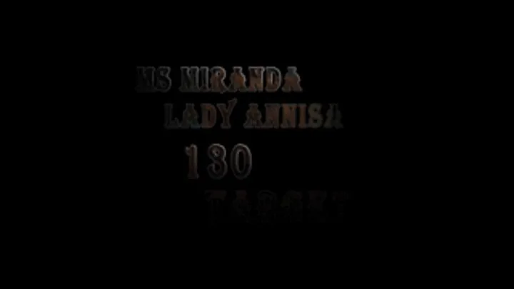 Ms Miranda and Lady Annisa - 130 Target part 5