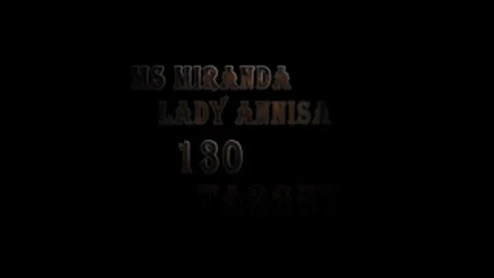 Ms Miranda and Lady Annisa - 130 Target part 1