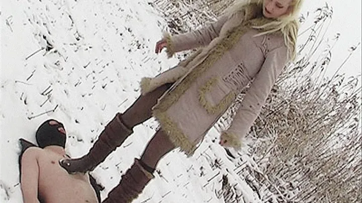 Trample in the snow - 1