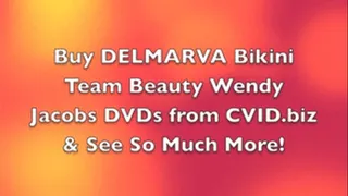 DelMarVa Bikini Team Beauty Wendy Delivers her Hot Spread Pussy & Asshole to you! Clip!