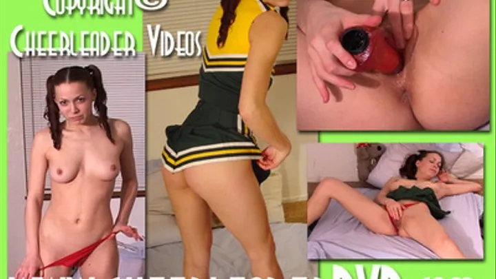 18 Year-old Cheerleader Tiffany Plunges her HOT Juicy Pussy DEEP with Fingers & a Toy!