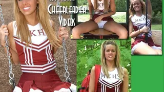 19Y/O Britney Dell - College Freshman Cheerleader Flashes Bare Pussy at the Playground!
