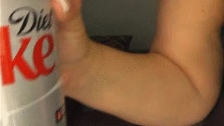 Drinking Diet Coke in Lingerie Bupring