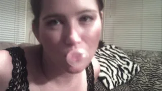 KAJA'S SMOKE FILLED BUBBLE-GUM BUBBLES!!