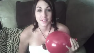 STEPHANIE'S SEXUAL BALLOON POPPING LEADS TO ORGASMIC DICK RIDING!!!!!