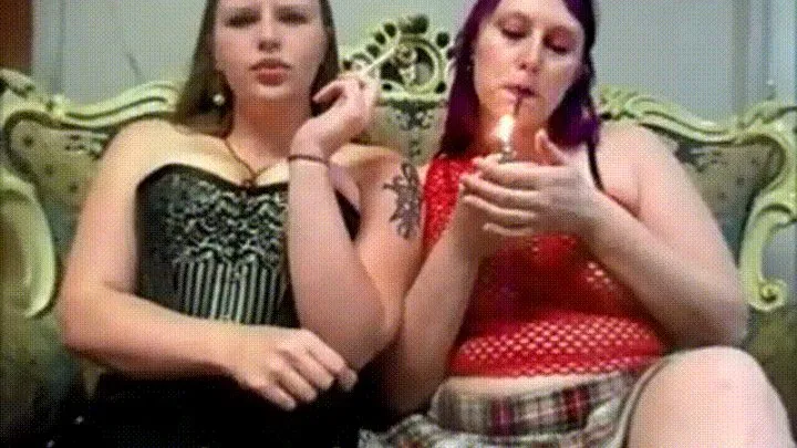 Double Domme Smoking Games (From the Archives)