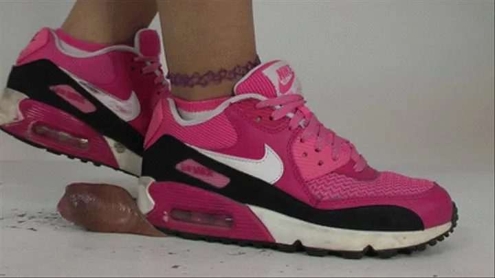 Pink Nike Air Max Cockcrush with Luna 3