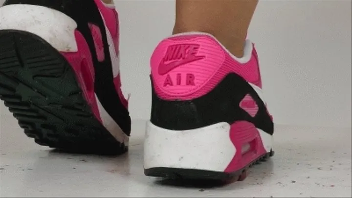 Extreme Cock Crush with new Pink Nike Shoes 3