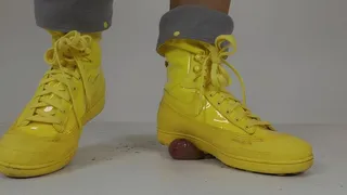 Chance Cockcrush Tennis with extremely hard Rubber Boots 2