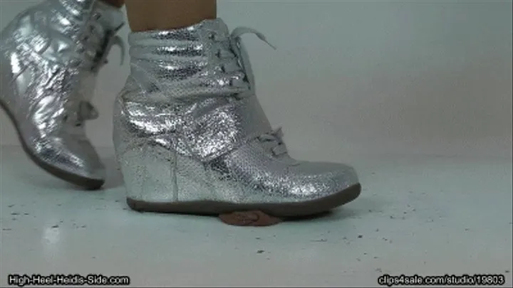 Silver Boots Cockcrush with Luna 1