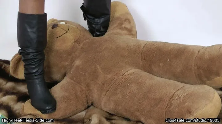 Katja seduces the Teddy Bear 4