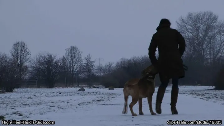 Boots in the Snow with Katja - small