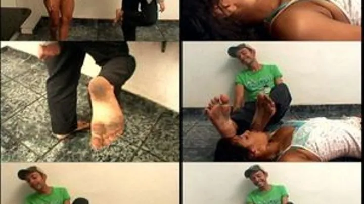 MAN DOMINATING HER SLAVE WITH THEIR FEET - DIRTY FEET - ##FK 2008## - CLIP 01