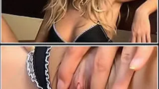 Jana Cova Jerk off Encouragement in Black Bra and Matching Panties! Teasing! Super Close Ups! Naughty Talk! Fuck Me Head Games! Pussy Spreads! Clit Rubbing! "Take Your Hand and Put It in Your Pants and Start Playing with Your Cock" Clip 3-1