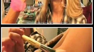 Jana Cova "Intimate Experience Volume #2" Explicit Toy and Finger Action Jerk Off Encouragement Pantyhose 1 Clip 1