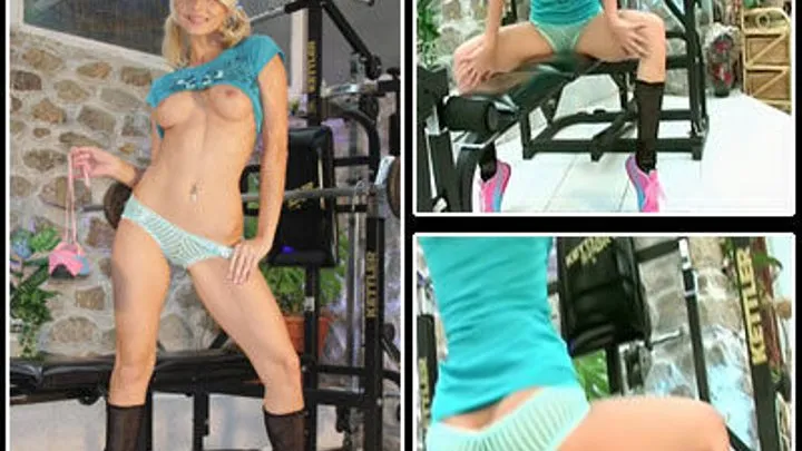 Jana Cova Jerk off Encouragement in Sexy Green Panties! Private Gym Workout! Peeping Tom! Super Close-Ups! Titty Views! Nipples Licking! Pussy Rubbing! Foot Views! White Socks! "Jerk off Your Cock While I Play with My Feet" 2-1 From 4029