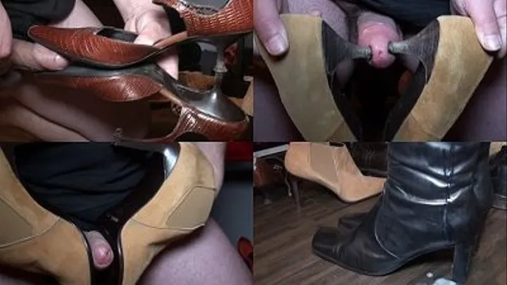 Sisters shoes used for cumming