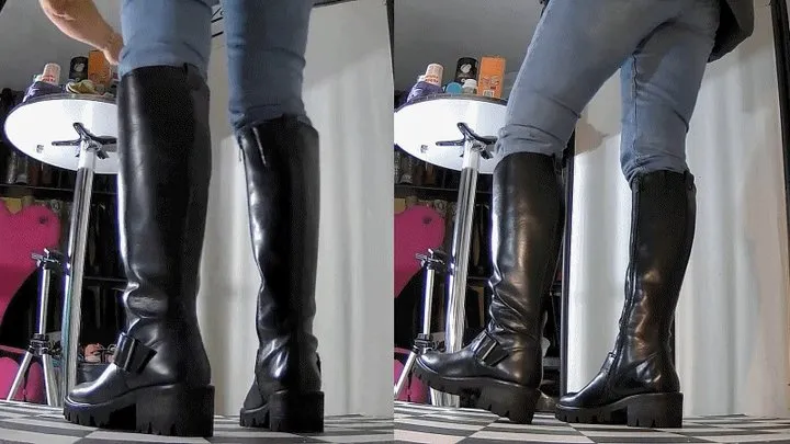 Tanja's new boots cause an early end of the session - Cam 5