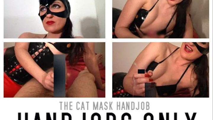 THJ: The Cat Mask Handjob