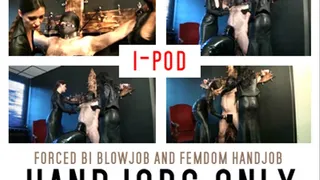 THJ : The Bi Blow Femdom Handjob