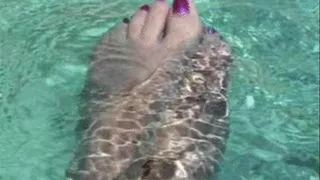 hottub toes!