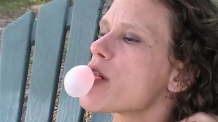 Outdoor Bubble Gum Therapy...