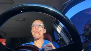 Pov Handfrees Smoking, Shifting & Driving