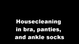 Halfnaked Housecleaning