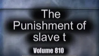 Punishment of Slave T part 3