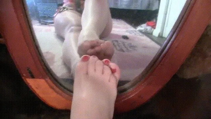 Nylon Covered Feet Control Your Orgasm