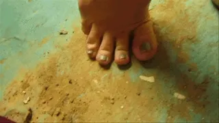 Dirty foot worship