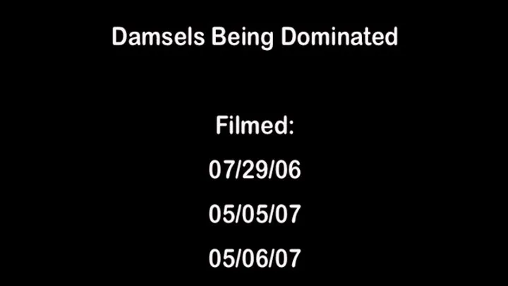 Damsels Being Dominated Full Clip Version MKV