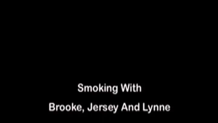 Smoking With Brooke, Jersey And Lynne Full DVD Clips Version