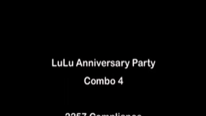 LuLu Garcia Anniversary Fuck Party Combo 4 MKV