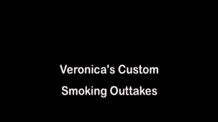 Veronica's Custom Smoking Shoot Outtakes