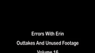 Errors With Erin
