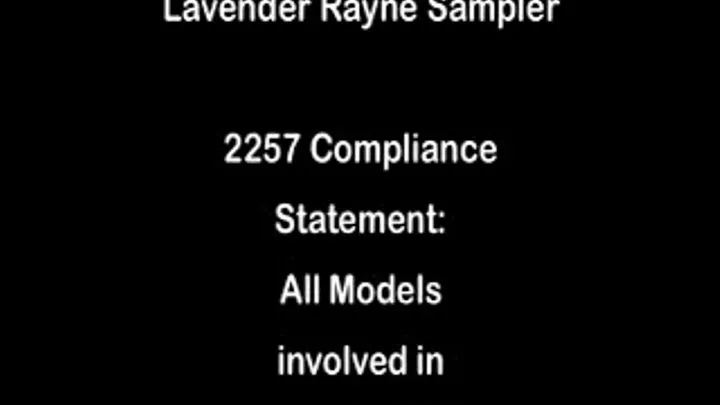 Lavender Rayne Sampler