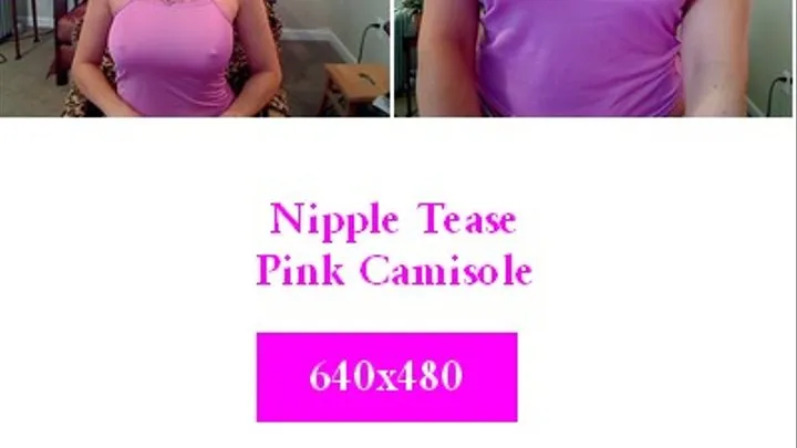 Nipple Tease Pink Camisole